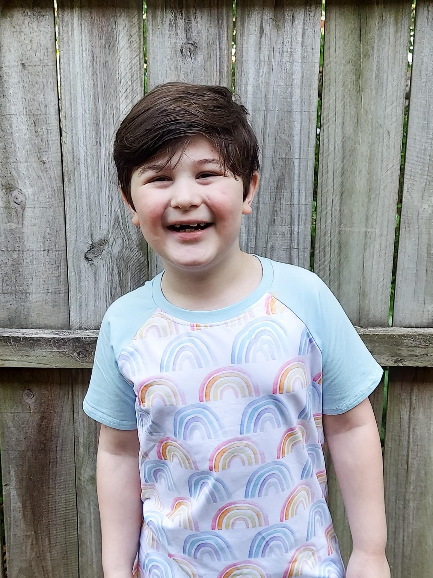 Pastel Rainbows Raglan