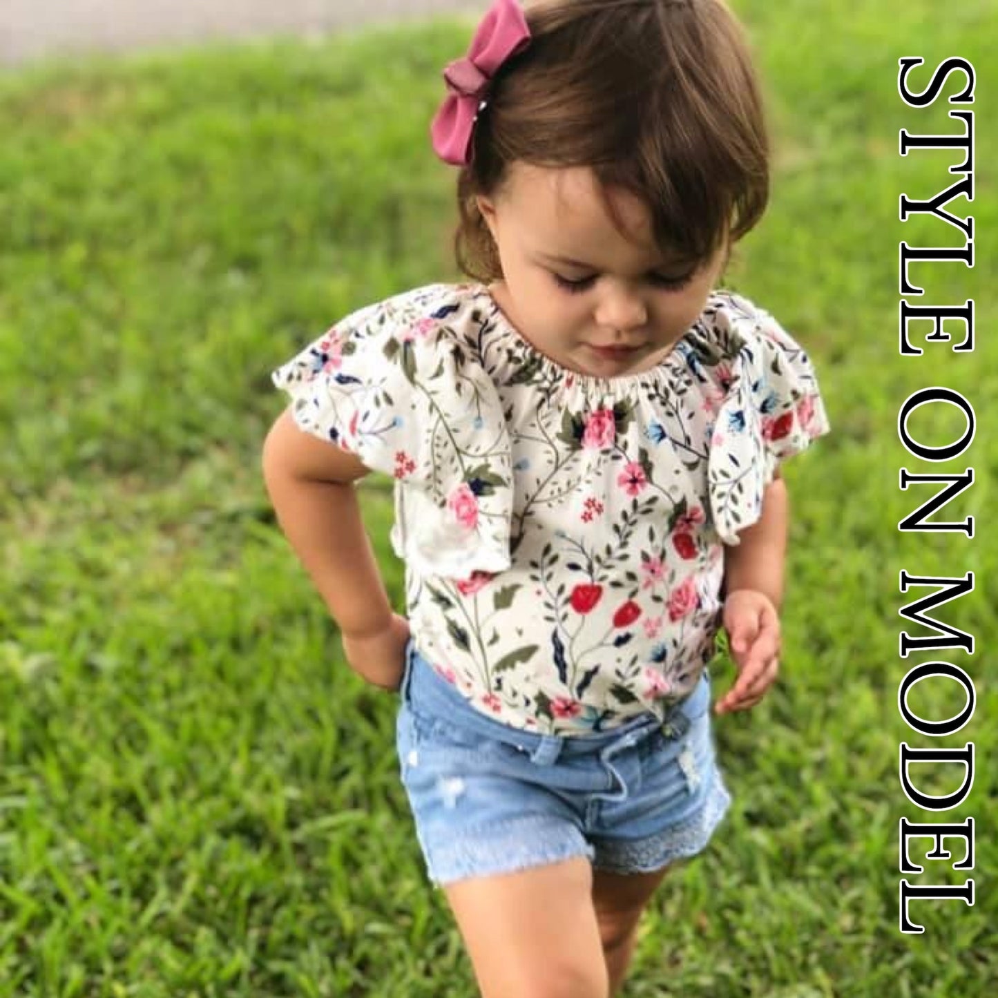 Neon Pineapples Flutter Sleeve Leotard