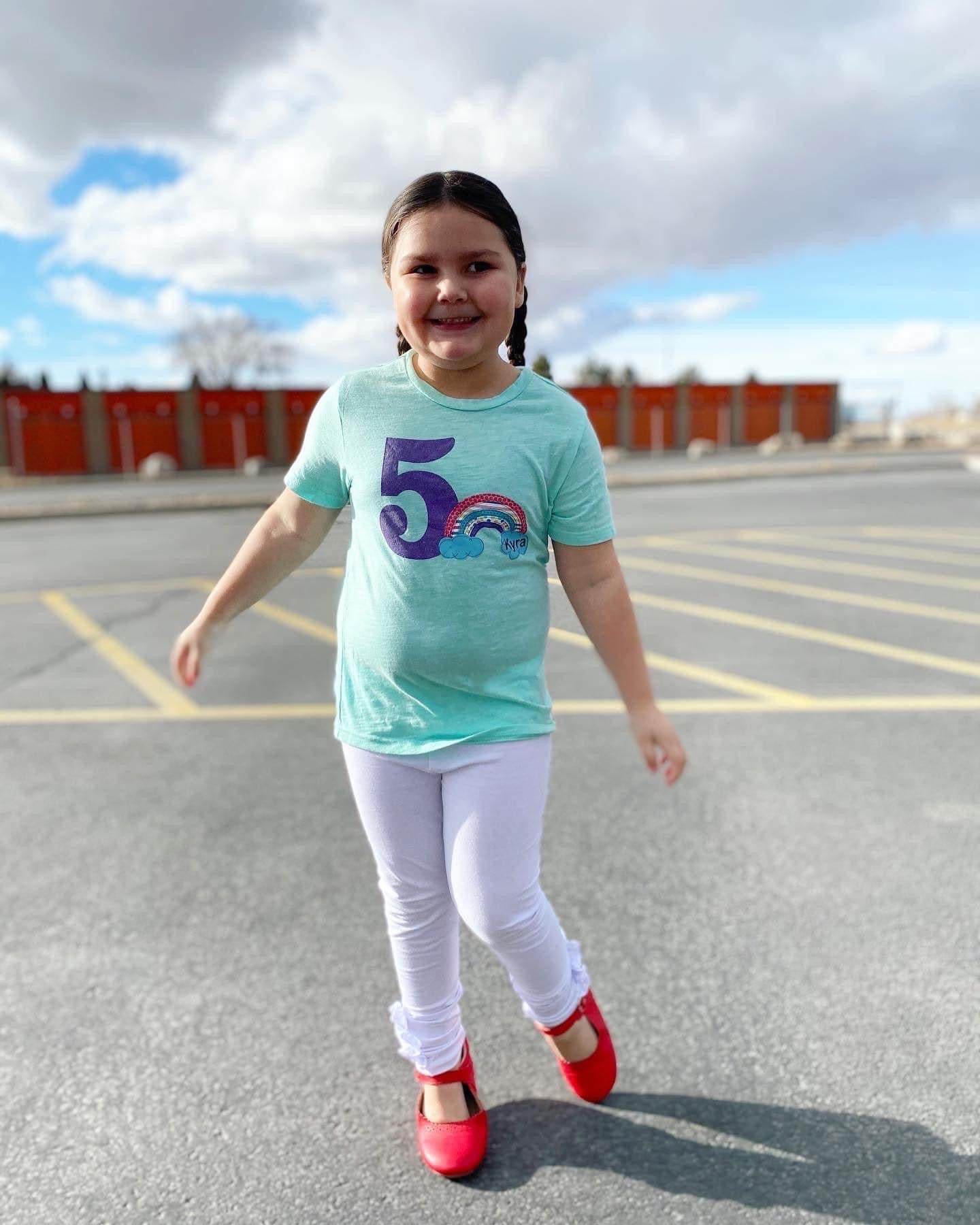 White Ruffle Wooden Button Leggings