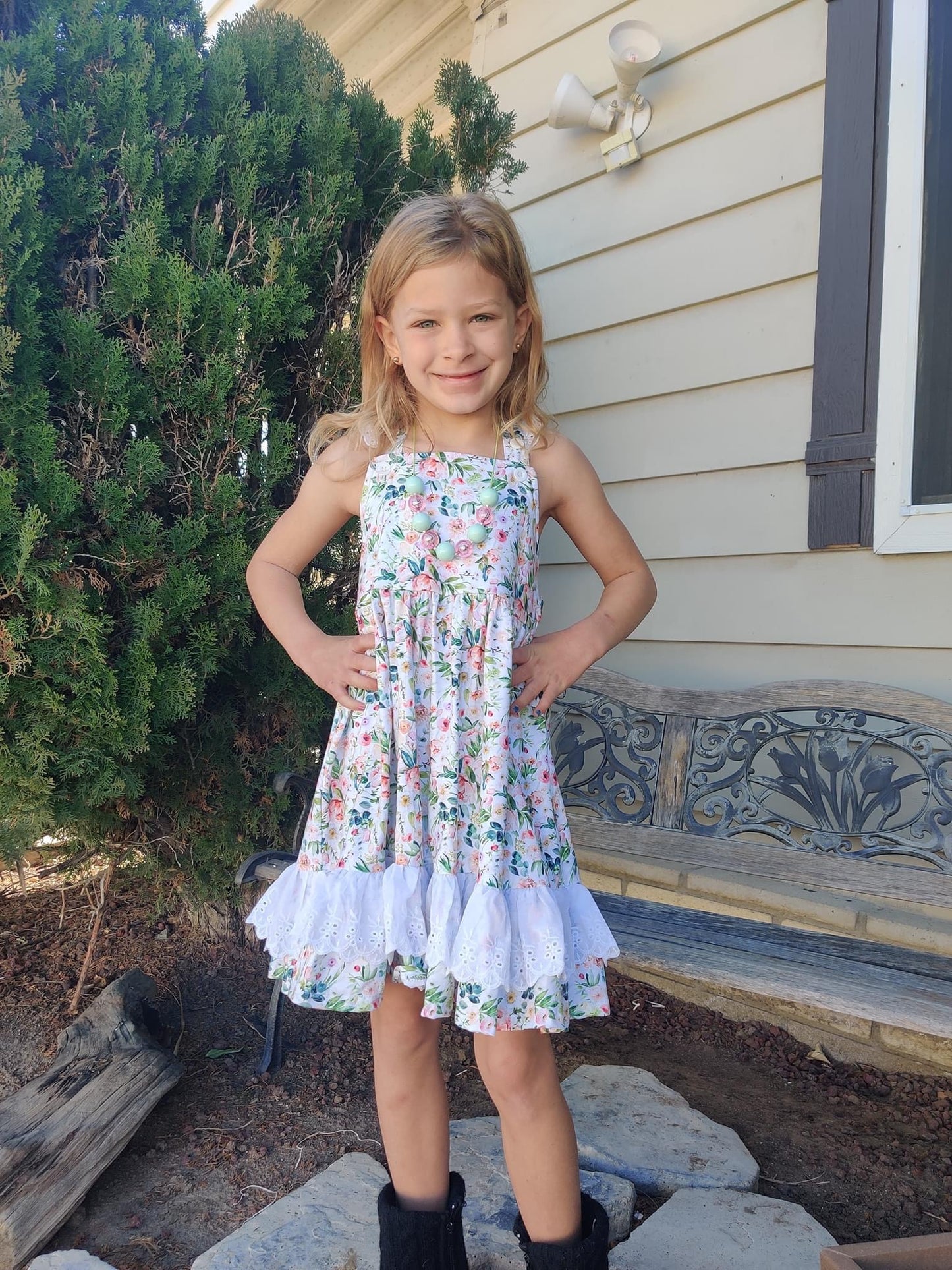 Spring Meadows Lace Dress