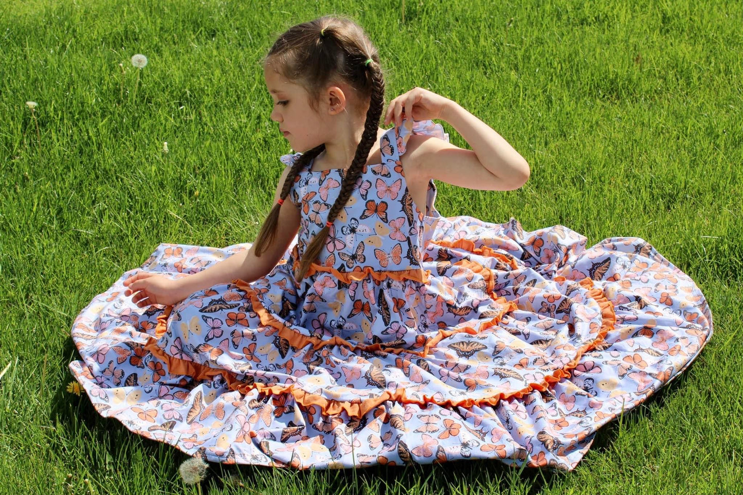 Butterfly Gardens Maxi Dress