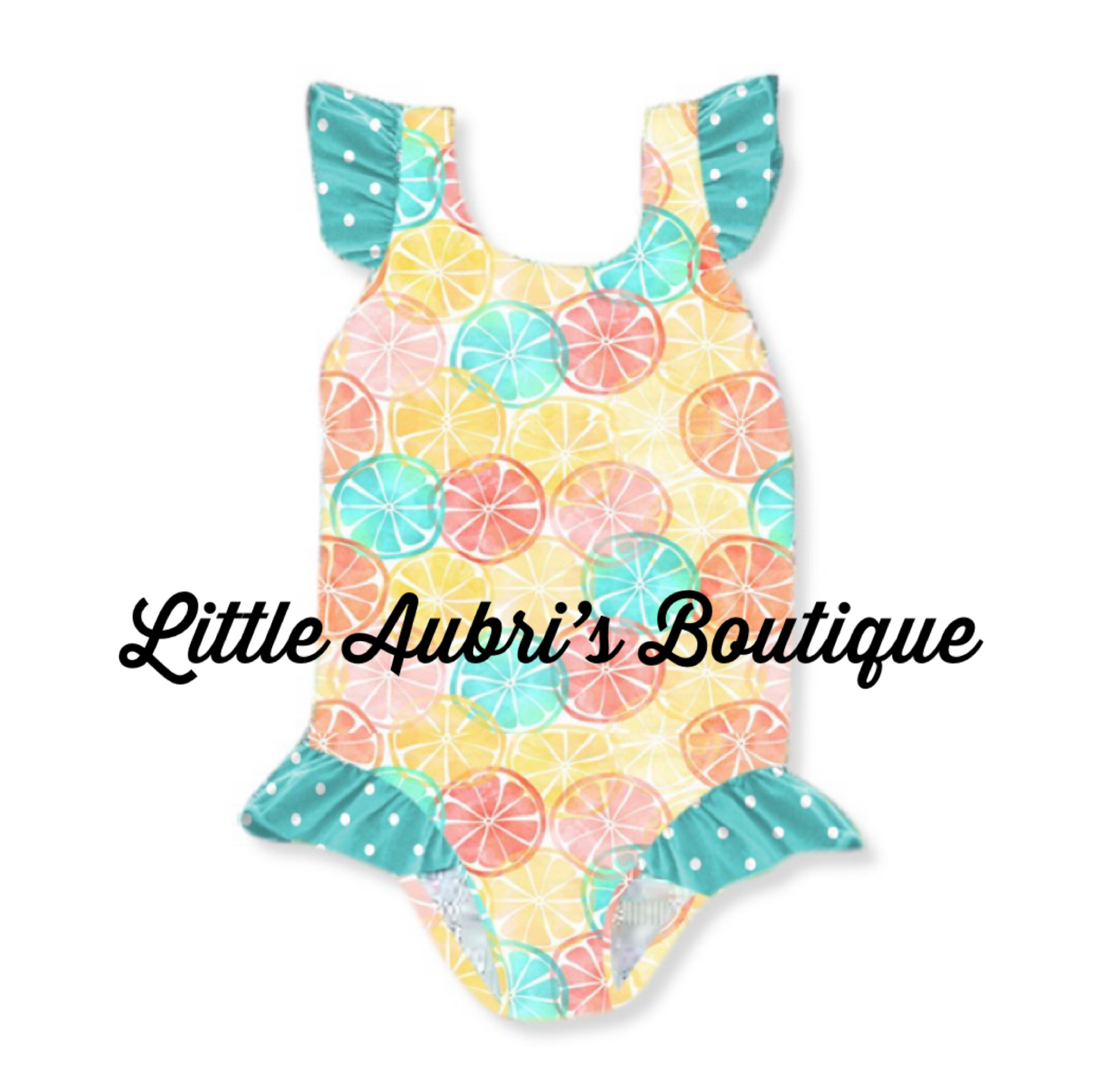 Summer Fruit One Piece Swimsuit