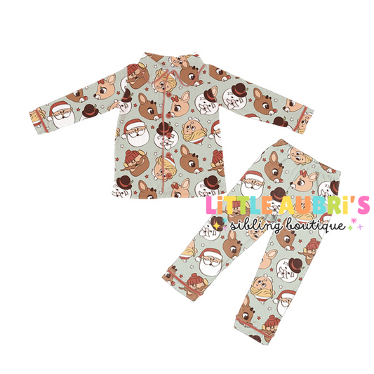 REINDEER Pajama Set (*SHIPS LATE OCT)