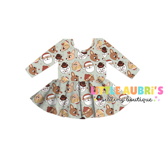 REINDEER Peplum Top (*SHIPS LATE OCT)