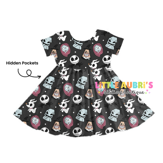 NIGHTMARE Pocket Dress (*SHIPS END SEPT)