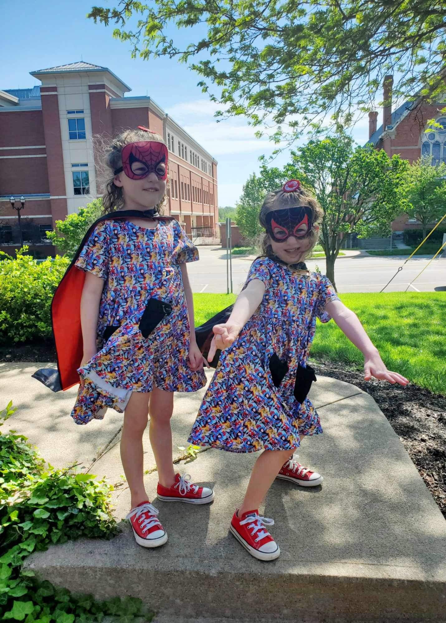 Spidey Pocket Twirl Dress