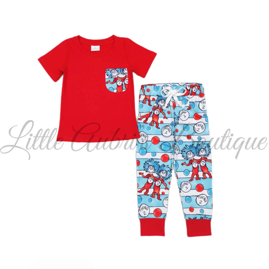 Thing 1 and 2 Pants Set ETA End Jan