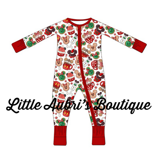 PREORDER Christmas on Main St. Zip Jammies CLOSES 7/26