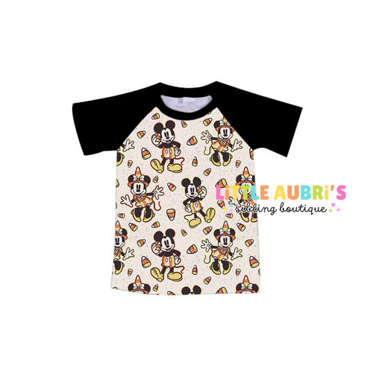 CANDY CORN MOUSE Raglan (*SHIPS END SEPT)
