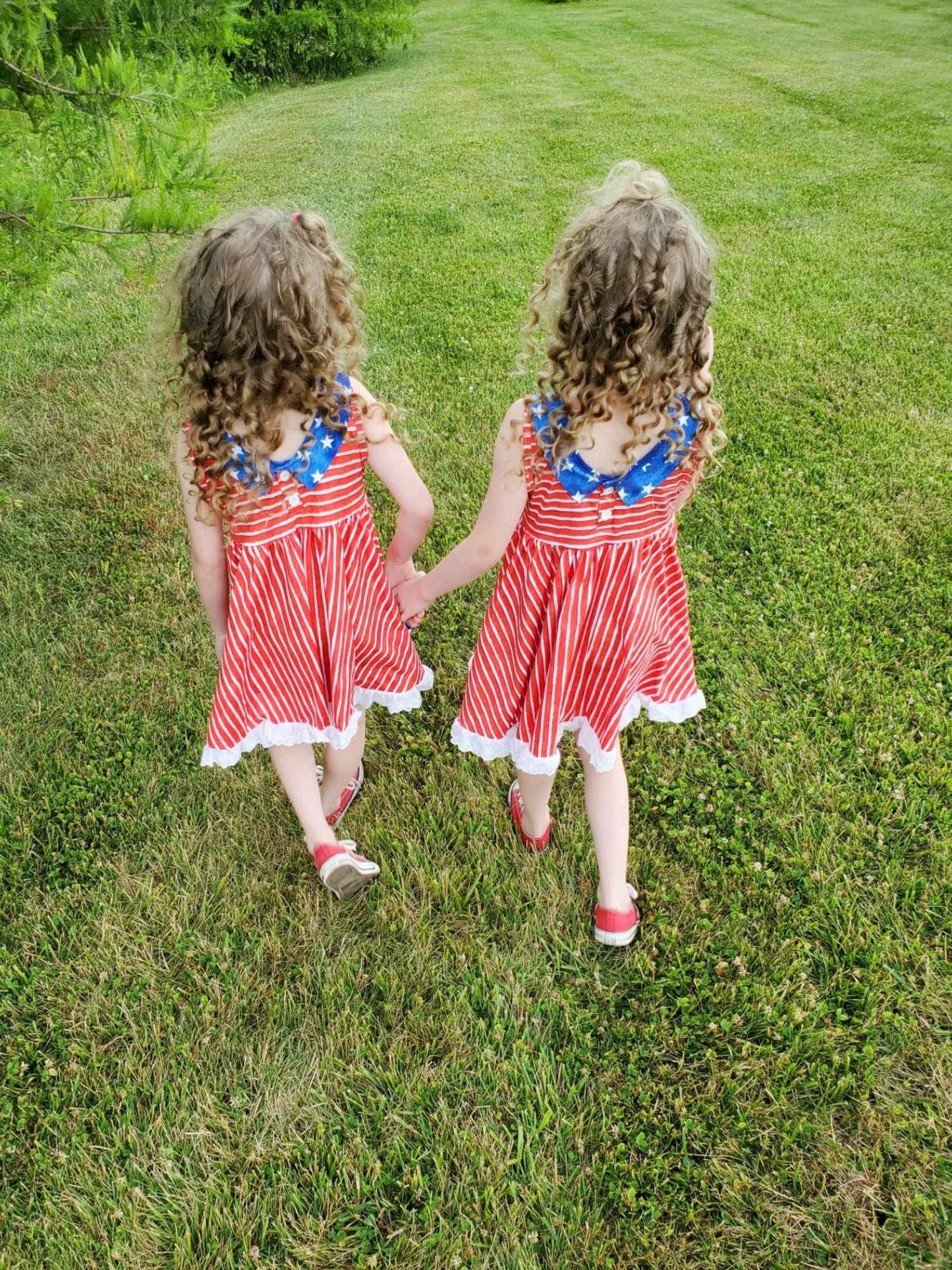 All American Collar Lace Dress