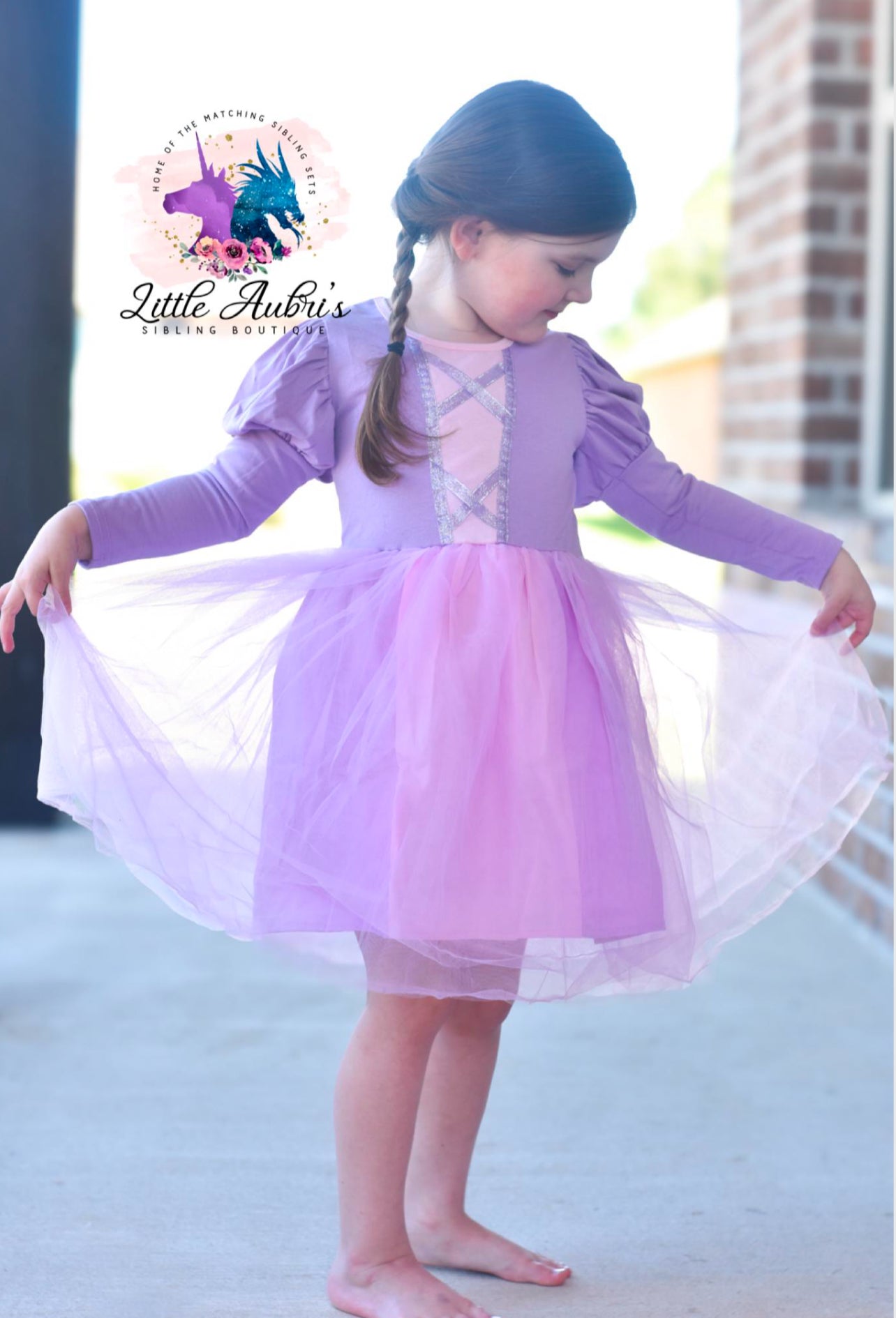 Long Sleeve Tutu Dress (5 Options)