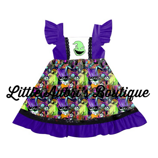 PREORDER Oogie Nightmare Lace Dress CLOSES 6/27