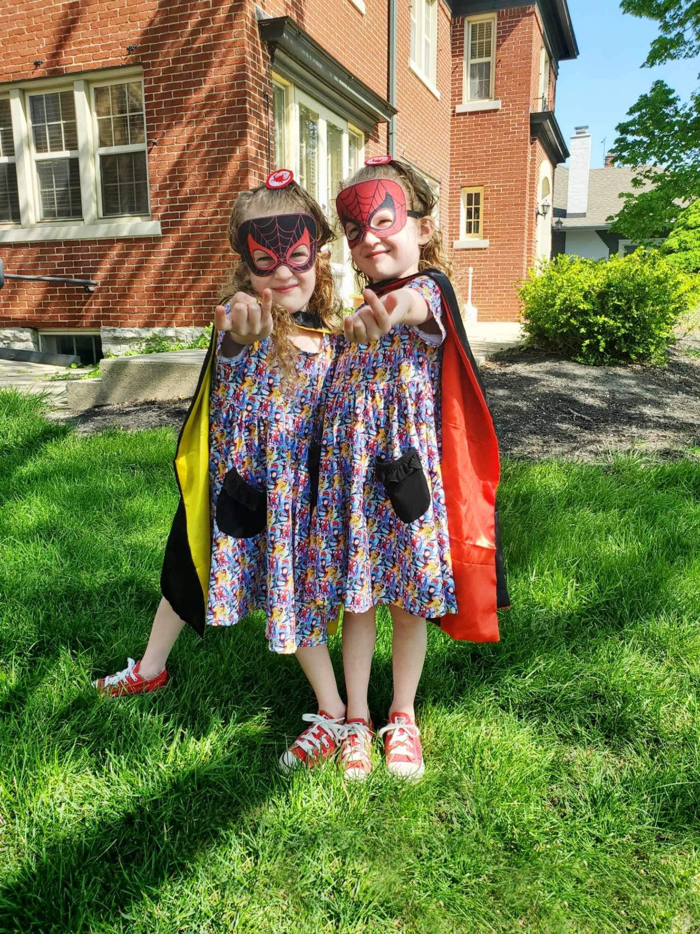 Spidey Pocket Twirl Dress