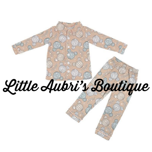 PREORDER Mouse Disco Balls Pajama Set CLOSES 9/22