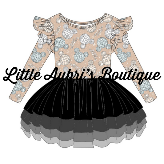 PREORDER Mouse Disco Balls Tutu Dress CLOSES 9/22