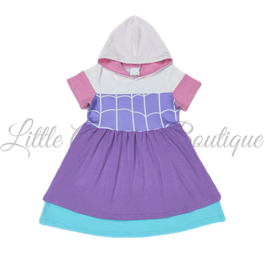 Spidergirl Hooded Dress ETA Late August