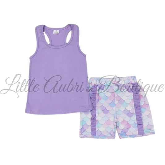 Mermaid Bow Back Short Set ETA Early Sept
