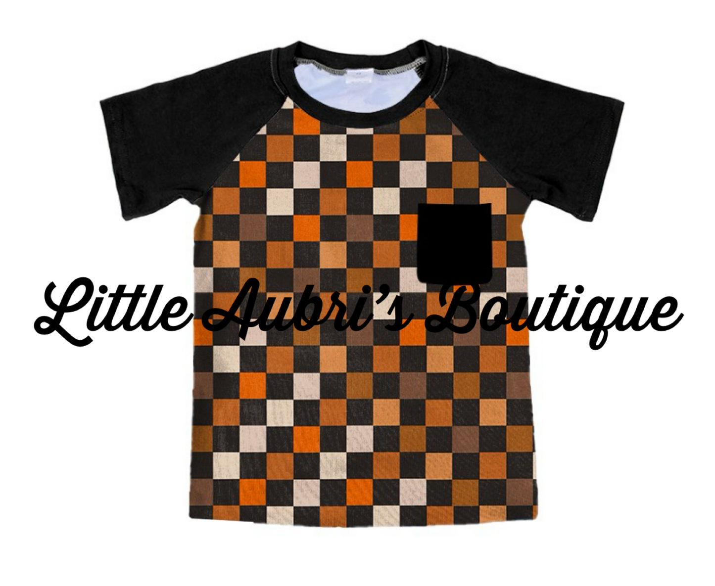 PREORDER Fall Checker Pocket Raglan CLOSES 6/3