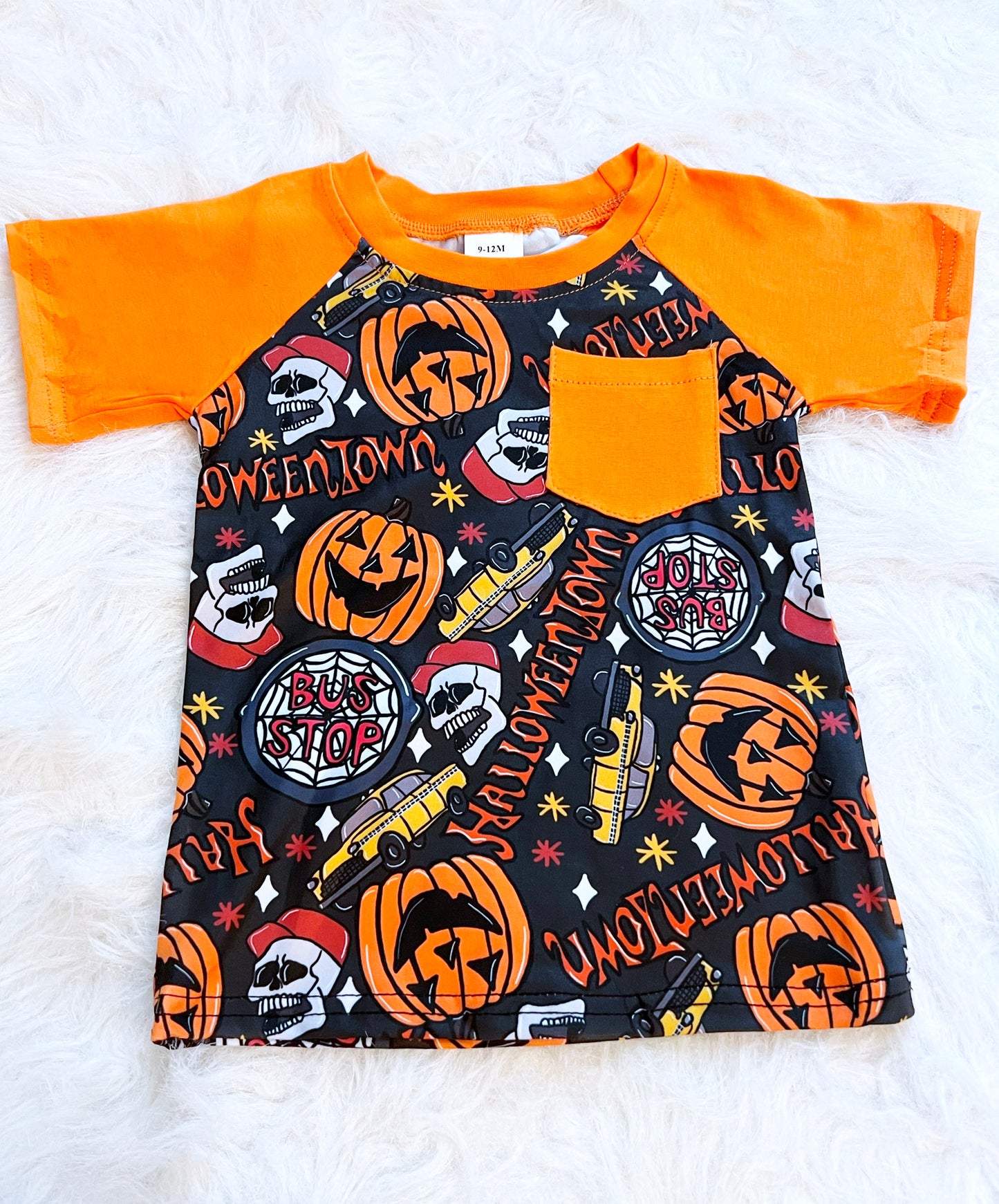 Halloweentown Pocket Raglan