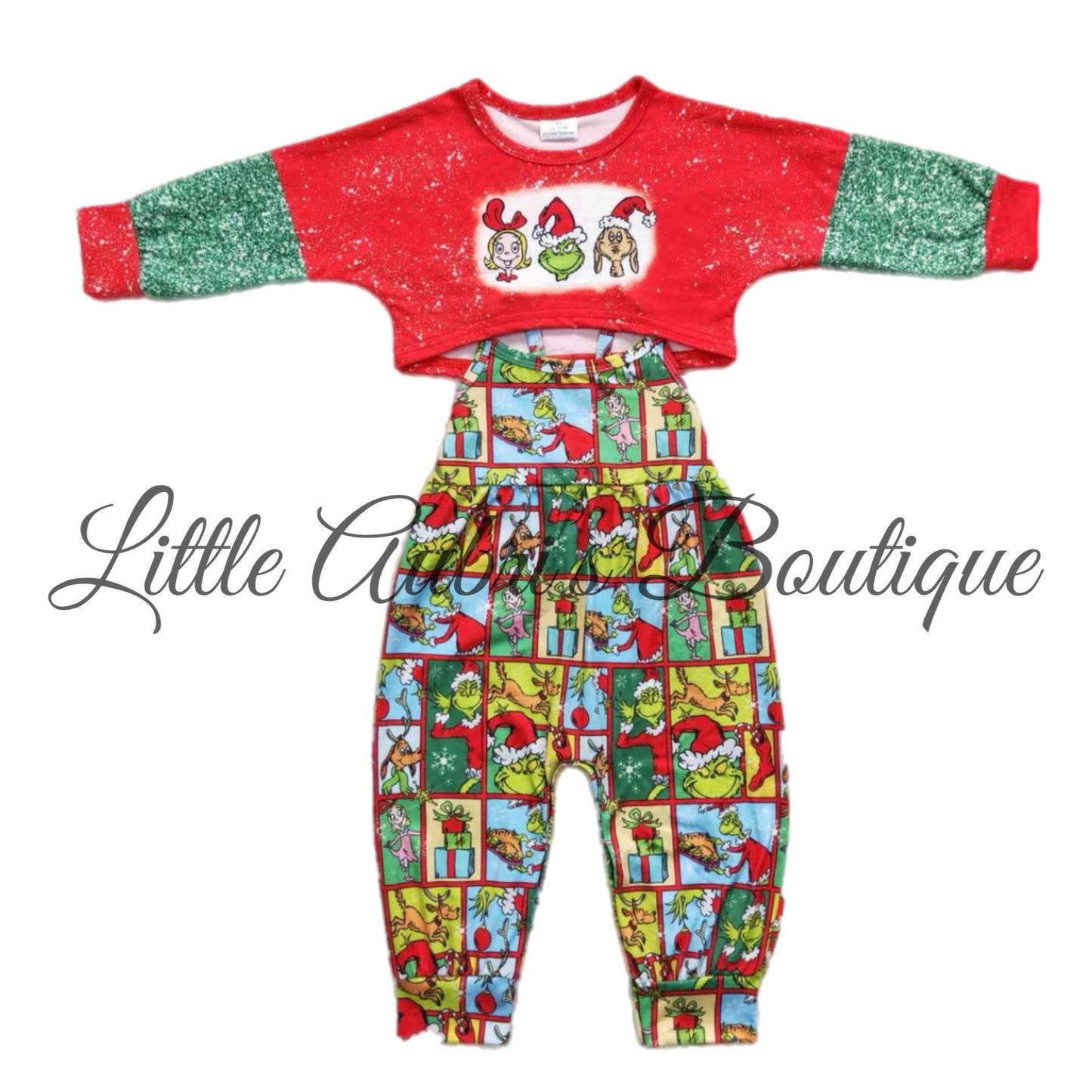 Green Guy Romper Set ETA End November