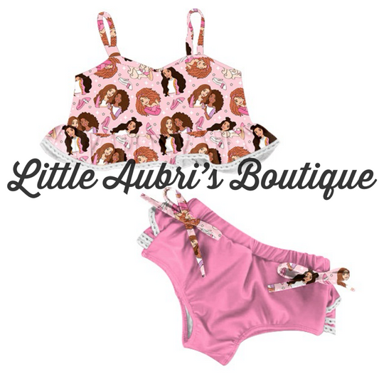 PREORDER Barbie Girl 2 PC Lace Swimsuit CLOSES 3/22