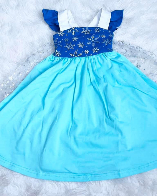 Ice Princess Cape Dress