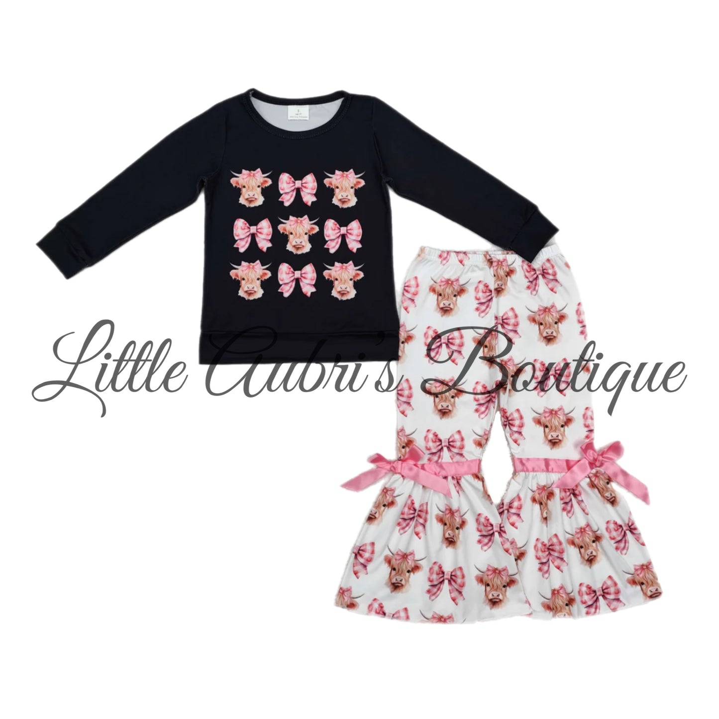 Cow Bows Pants Set ETA End December