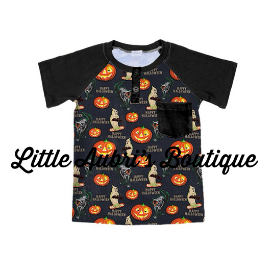 PREORDER Vintage Halloween Pocket Henley CLOSES 6/27