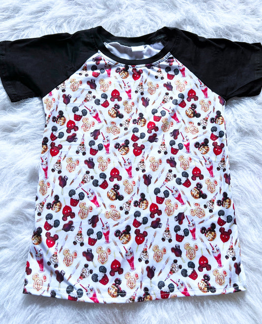 Red Mouse Sweets Raglan