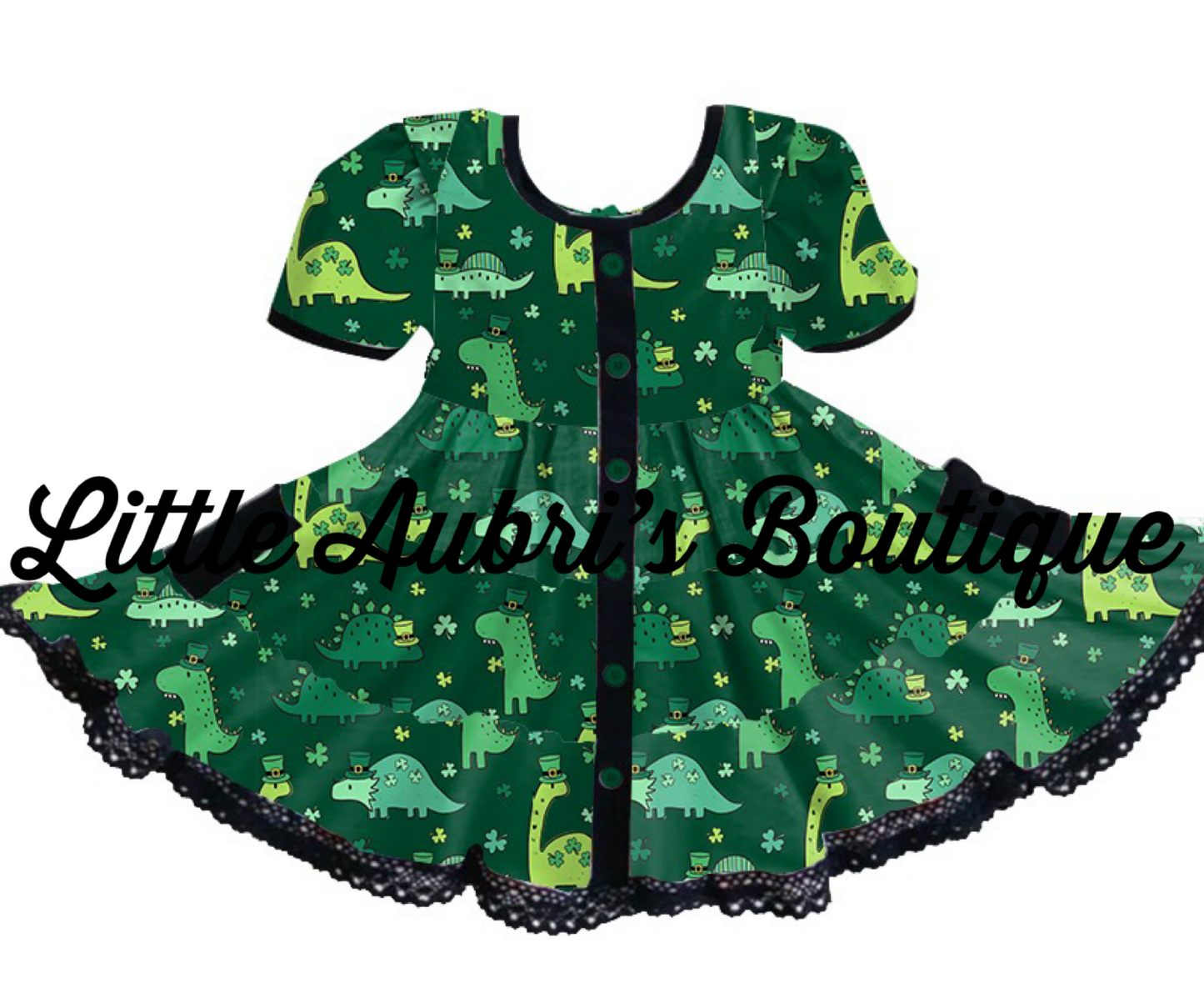 PREORDER Lucky Dinos Lace Button Down Pocket Dress CLOSES 11/20