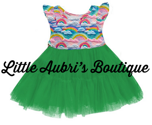 PREORDER 3D Magical Rainbow Tutu Dress CLOSES 11/20