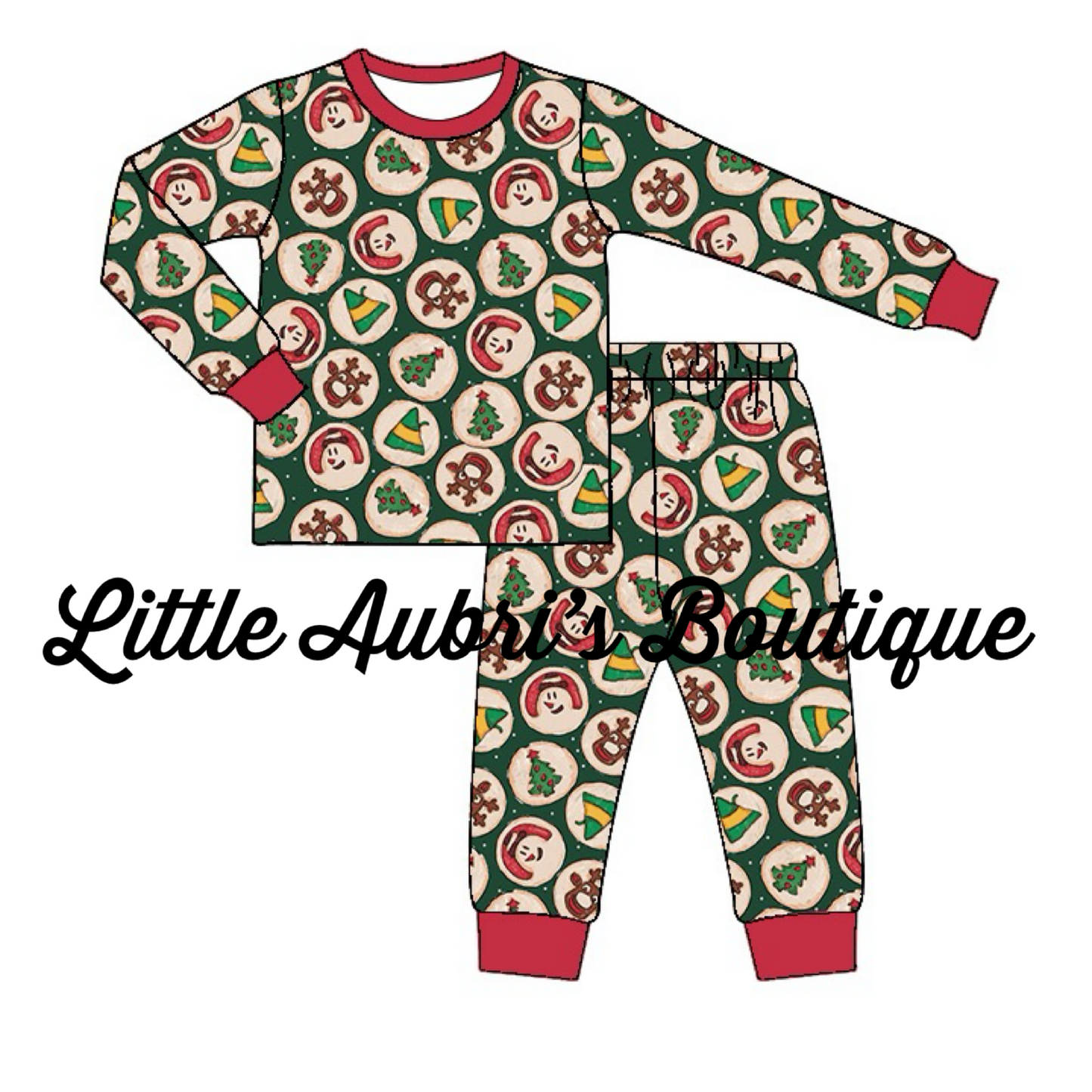 Holiday Cookies Pajama Set