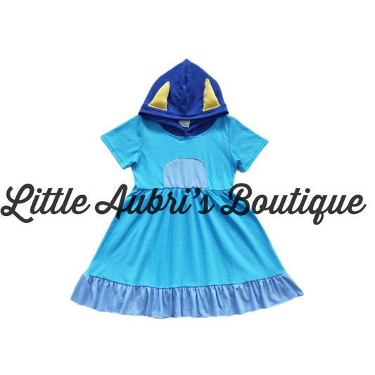 Hoodie Blue Dog Dress ETA Early Sept