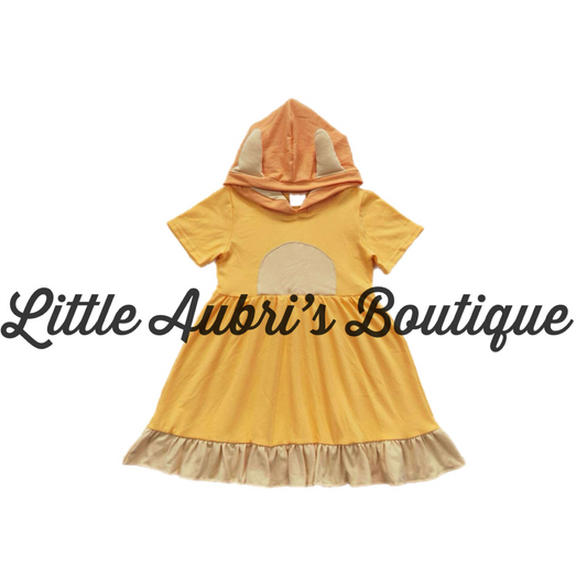 Hoodie Orange Dog Dress ETA Early Sept