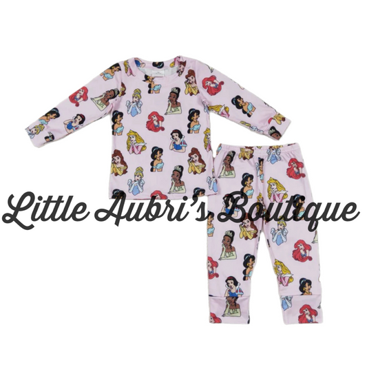 Princess Long Sleeve Pajama Pants Set ETA Early May
