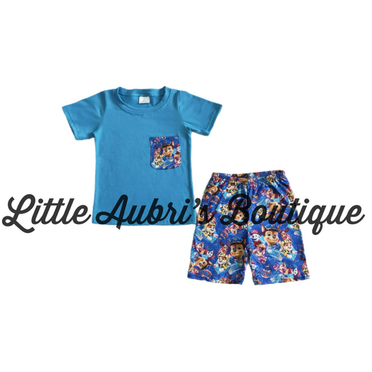 Pup Patrol Short Set ETA Early May
