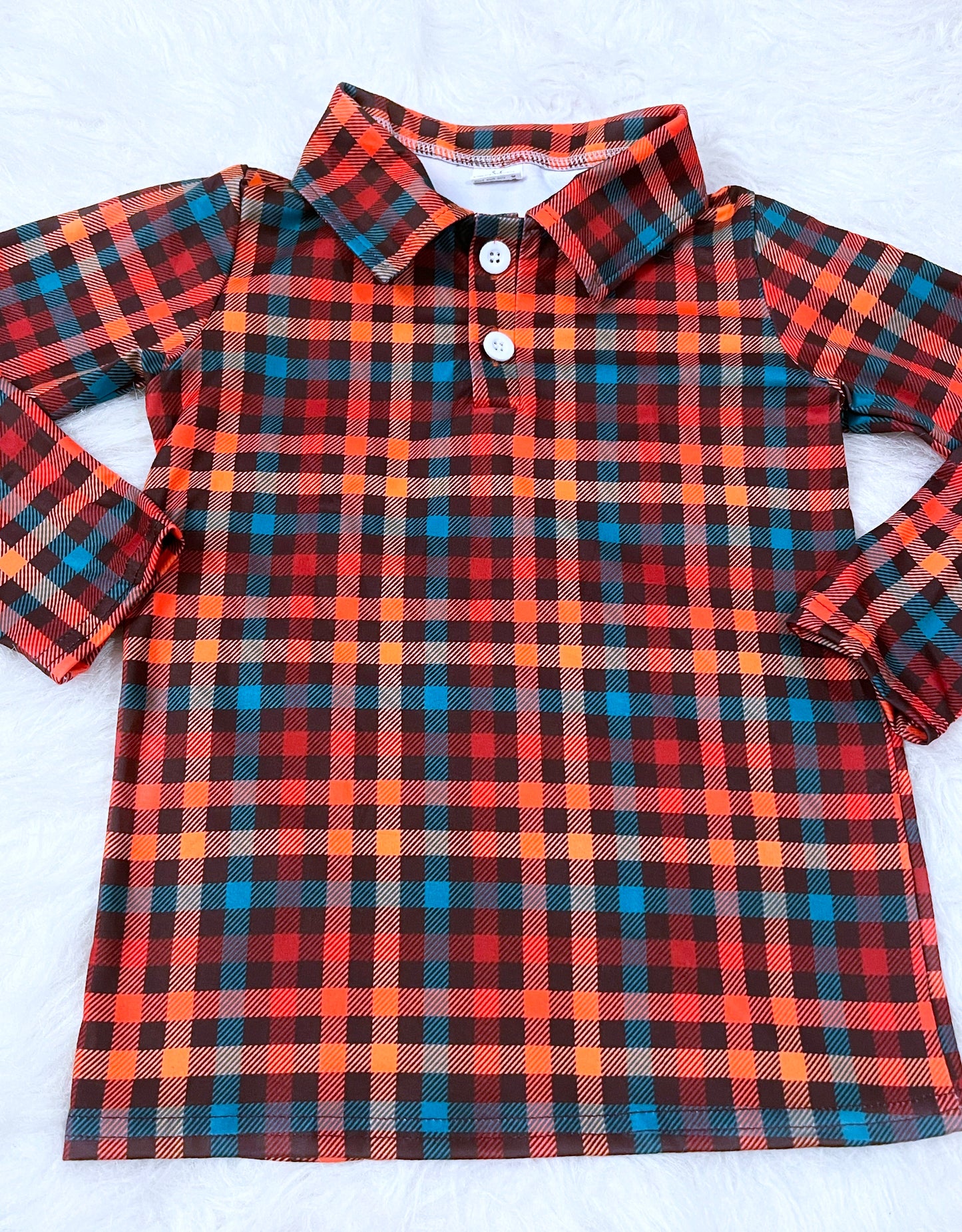 Harvest Plaid Henley