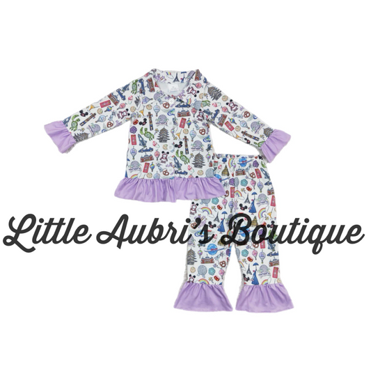 Magic Parks Pajama Pants Set ETA Early May