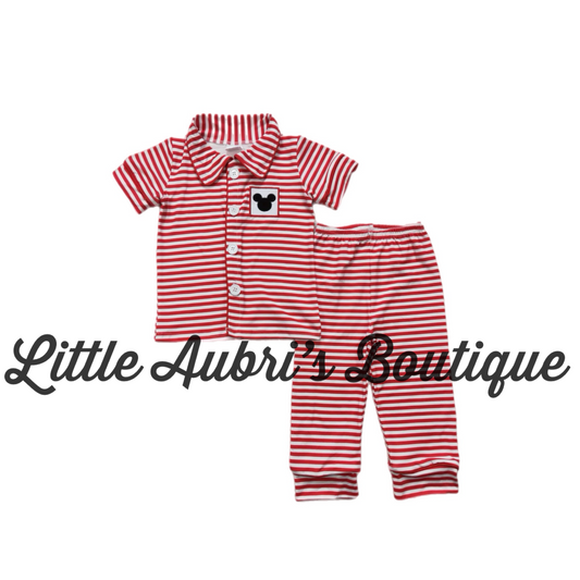 Striped Mouse Pajama Pants Set ETA Early May