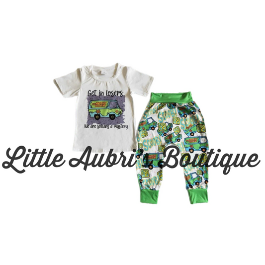 Mystery Machine Pants Set ETA Early May