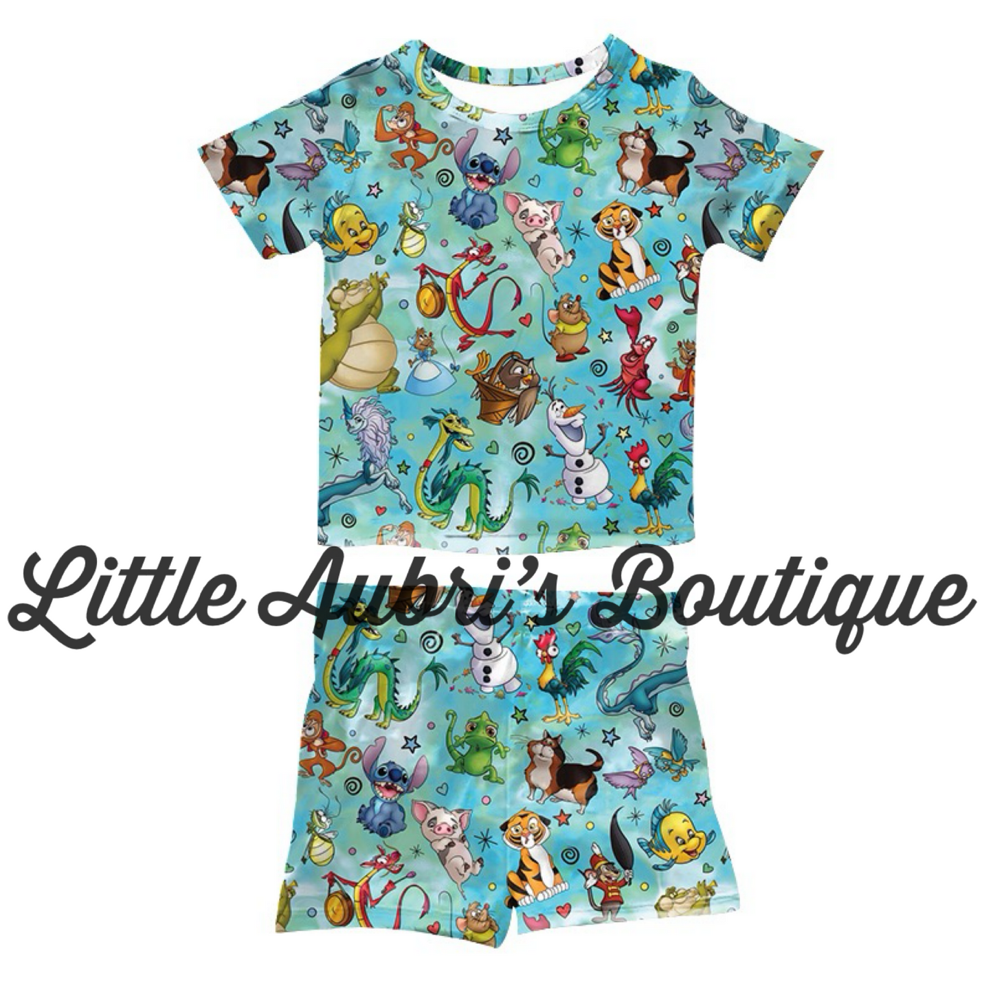 Princess Sidekicks Pajama Set