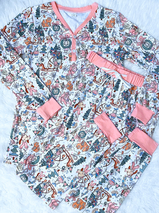 Adult Pastel Whoville Women’s Pajama Set