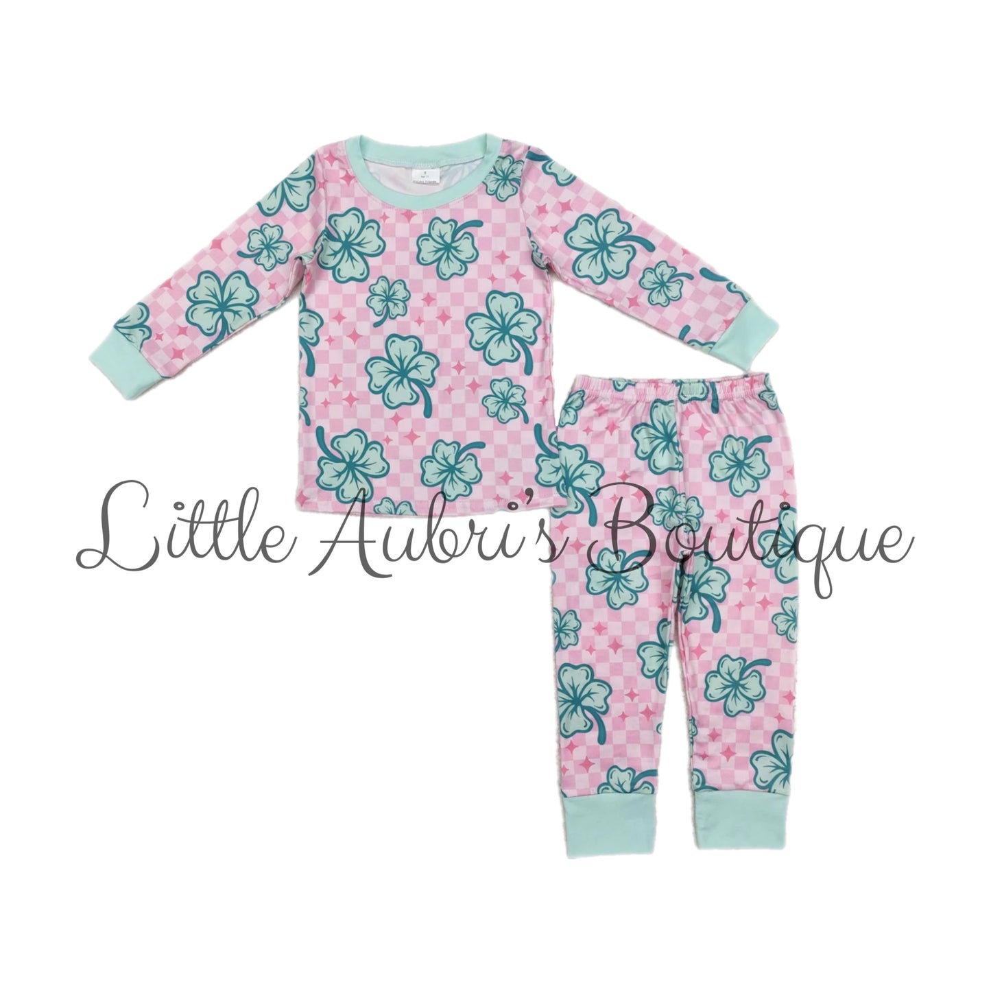 Pink Clover Pajama Set ETA End January