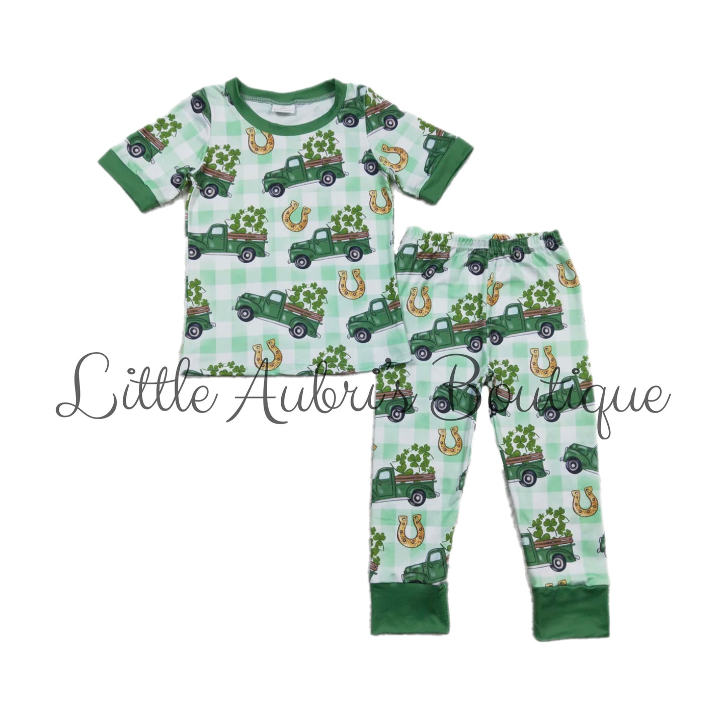 Clover Trucks Pajama Set ETA End January