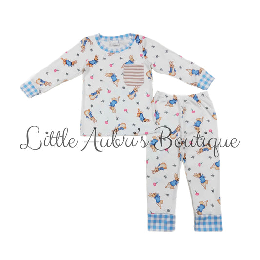 Blue Peter Rabbit Pajama Set ETA Early March