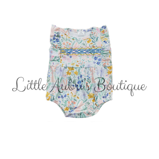 Floral Bunny Romper ETA Early March