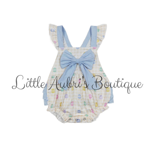 Easter Egg Bow Romper ETA Early March