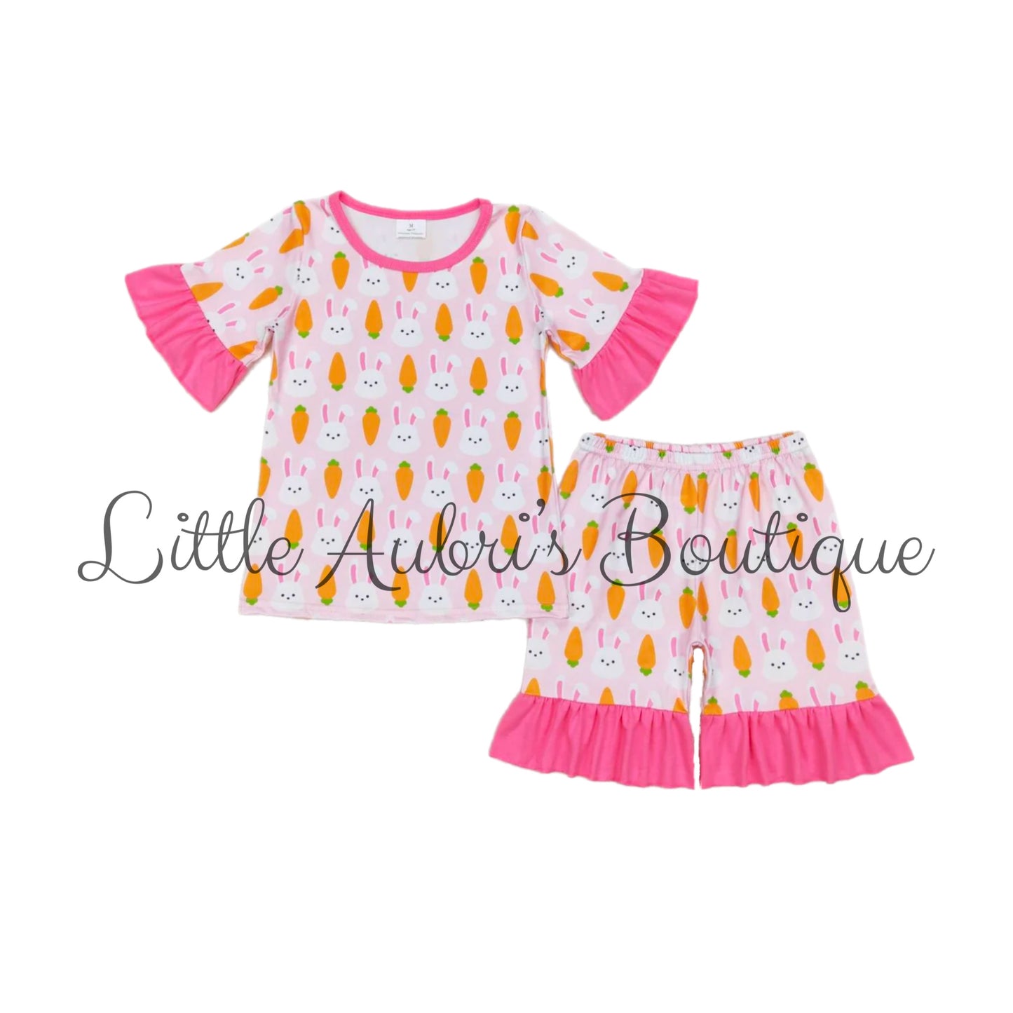 Pink Bunny Pajama Set ETA Early April