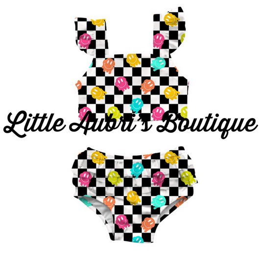 PREORDER Melting Smiley 2 PC Swimsuit CLOSES 1/26
