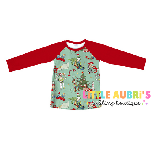 FESTIVE TOYS Raglan (*SHIPS LATE OCT)